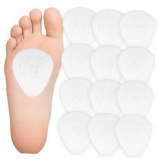 12 Pack Metatarsal Pads - Metatarsal Felt Foot Pads 1/4 Thick for Men 12 pcs