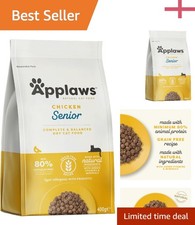 400g All-Natural Grain-Free Senior Cat Food - Chicken Flavor for Health 22.48 per kilo