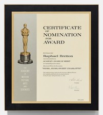 Academy Award Nomination for Set Decoration for "Hush, Hush, Sweet Charlotte"