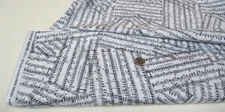 Michael Miller quilt-craft fabric MUSIC MELODY wht 2 yds (cx-10473) PitchPerfect