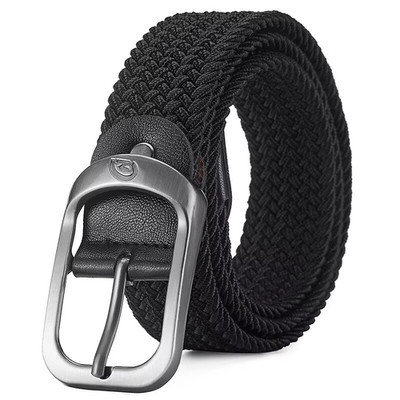 Stretch elastisch Stoffgürtel Flechtgürtel Damen Herren Gürtel dehnbar 105-115cm