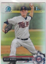 2017 BOWMAN CHROME REFRACTORS 1ST RC RYLEY WIDELL MINNESOTA TWINS FIRST #-1808