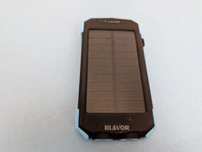 BLAVOR PN-W05 Solar Charger Power Bank 10,000mAh Portable Wireless Charger