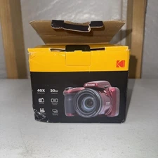Kodak PIXPRO AZ405 Digital Camera - 40x Zoom - 20MP - White - Tested  RA2988042