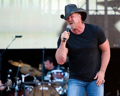 Trace Adkins performs 2011 Bayou Country Superfest at LSU Tiger St- Old Photo