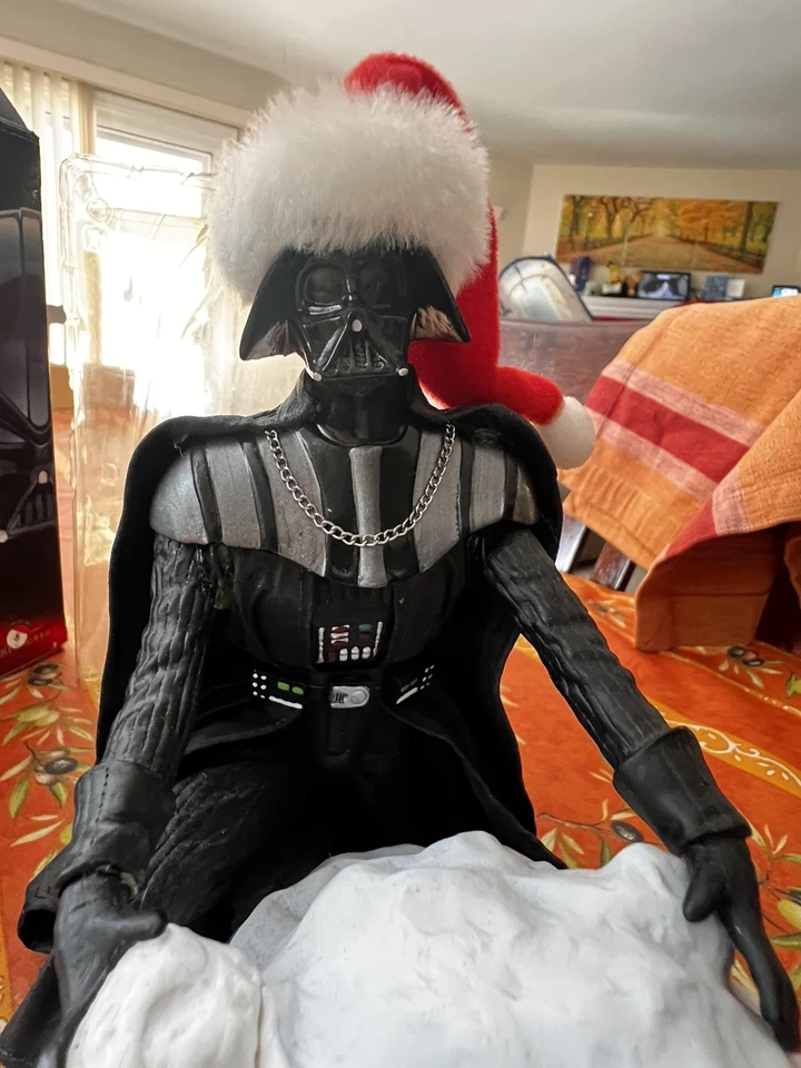 Kurt Adler Star Wars Darth Vader Santa Fabriché Figurine – Christmas Collectible - Image 3 of 4