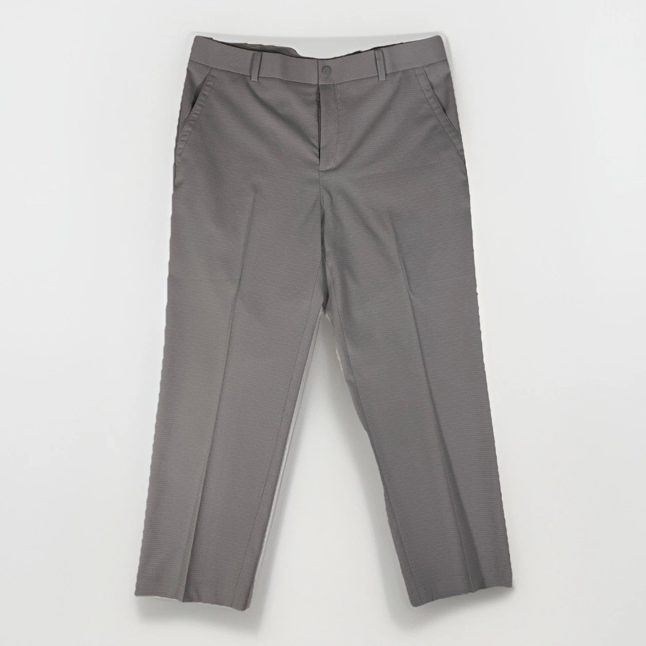 KAF Golf Pants Mens 32x26 Gray Performance Stretch Lightweight Athletic Casual