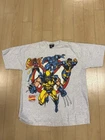 Vintage 1993 X-men Shirt Signal Wolverine Marvel Comics Beast Gambit