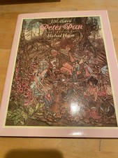 First Edition J.M. Barrie "Peter Pan" SIGNED BY Illustrator Michael Hague HC/DJ