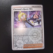 Clemont's Quick Wit 167/191 Sv08: Surging Sparks Reverse Holo