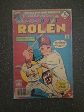 SCOTT ROLEN HOF St. Louis Cardinals Pop Fly Art Daniel Horine  #168/274