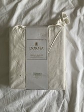 Image of single duvet cover set 100% cotton premium brushed pillow case cream ivory