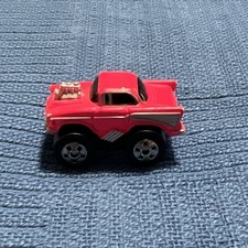 1987 Road Champs 57 Chevy Coupe In Hot Pink Micro Machines Big Engine