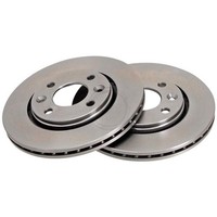 2 Bremsscheiben BelüFtet Ø 244 Mm 20,5 Mm A.B.S. FüR U.A. Renault 21