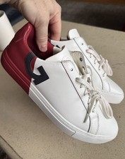 G/Fore Golf Shoes Mens Size 10.5 G4 Two Tone Disruptor White Red Dipped