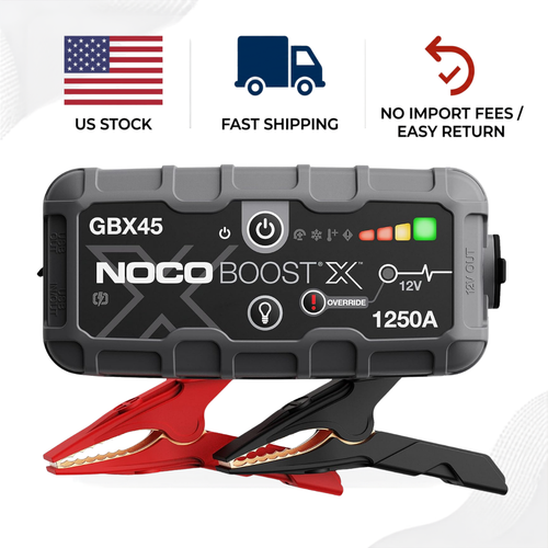 NOCO Boost X GBX45 1250A 12V UltraSafe Lithium Jump Starter