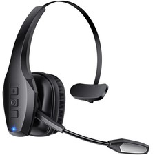 Wireless Headphone Blue Parrot Headset Bluetooth Truck Driver Noise Cancelling