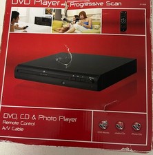 GPX DVD Player With Progressive Scan-DVD,CD Photo Player D190B