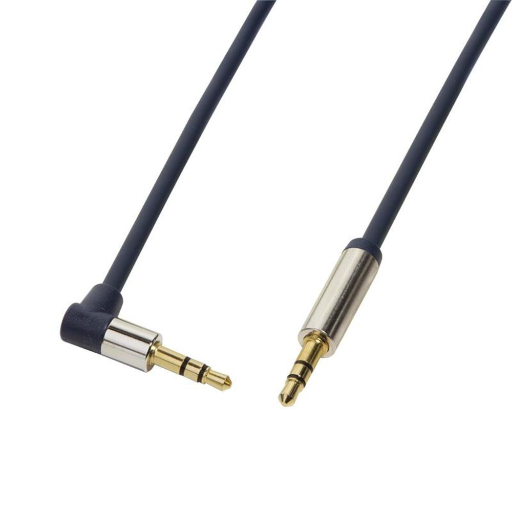 LogiLink CA11150 Audio Anschlusskabel 35 Стерео gewinkelt 15 м Дункельблау 2290₽