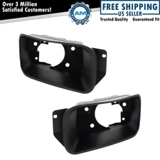 Front Fog Light Bracket Black Fits 11-14 Silverado 2500 HD Silverado 3500 HD