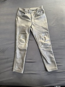 Johnson Leathers Pants 33x33 with Reinforced Knees Motorcycle Riding