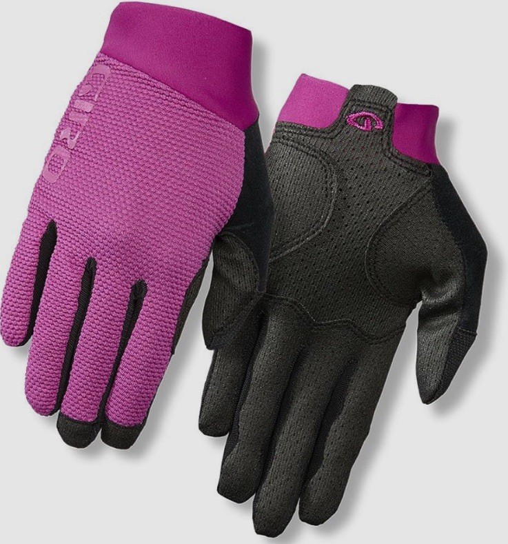 Giro Cycling Gloves Glove Riv ' Ette Berry Sz Medium New wit