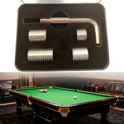 4 St��ck Pool Queue Gewicht Schrauben Set f��r Cuetec Billard Queue Anpassung