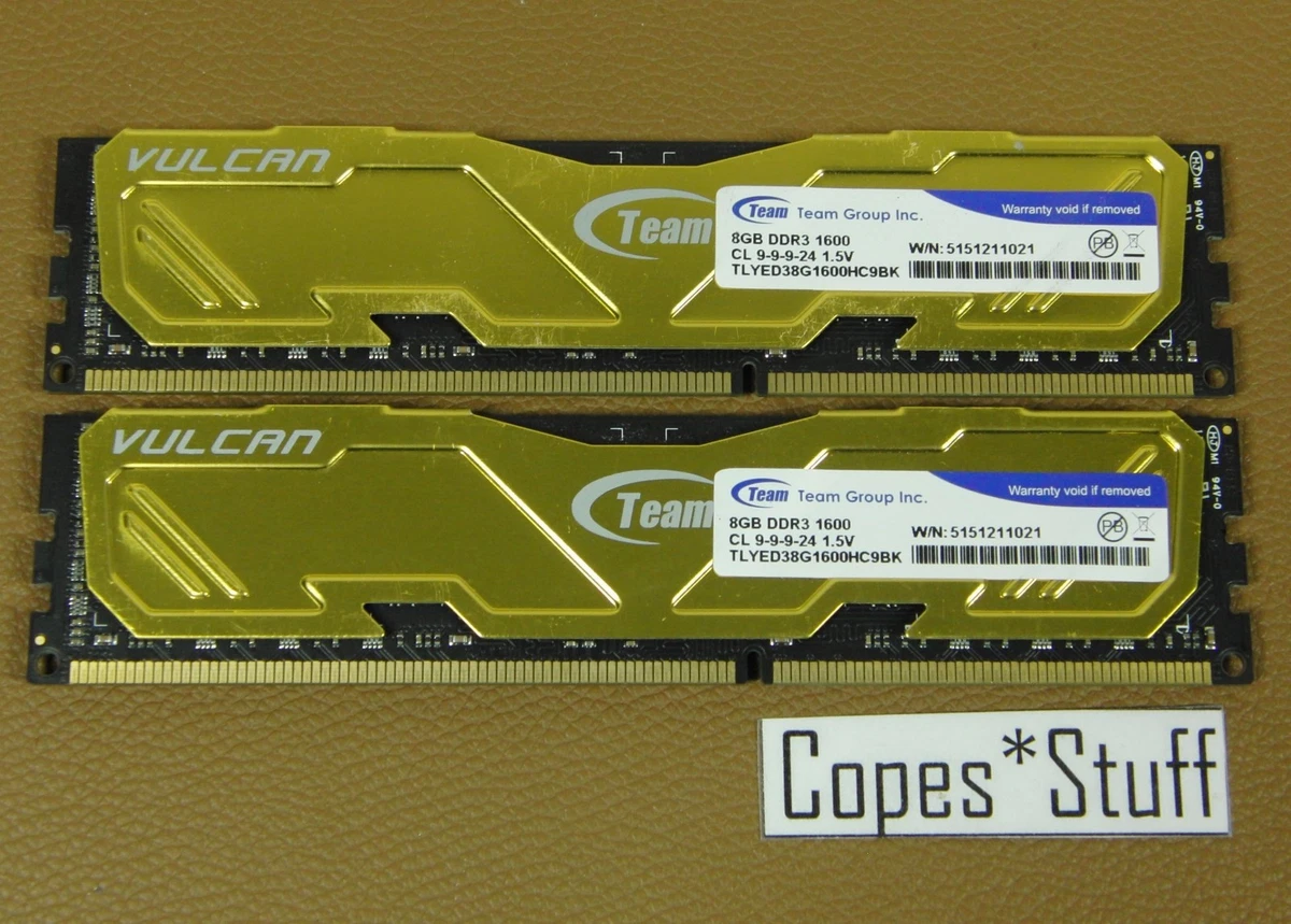 Team Group DDR3 SDRAM Computer Memory (RAM) for sale | eBay