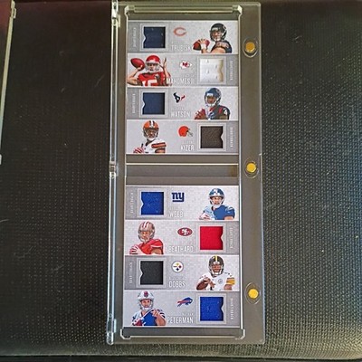 2017 Panini Activ8 Rookie Jerseys Patrick Mahomes,Watson,Trubisky #/99 