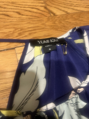 New Yumi Kim Lena Shirt Women's Small 100% Silk Tank Top Blouse