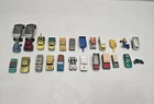 Lot Of 24 Vintage Matchbox Lesney Die Cast, England 1960's-70's Trucks/Cars
