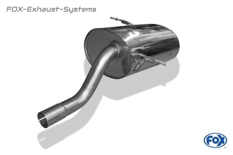 Impianto Completo Da Kat BMW 3 Serie E36 316I E 318Ti Compact 2X80MM Rotondo - Immagine 3 di 4