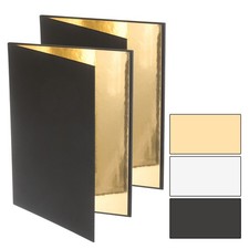 2pcs 11"x8" Light Reflectors 4 in 1 Photography Reflector Cardboards