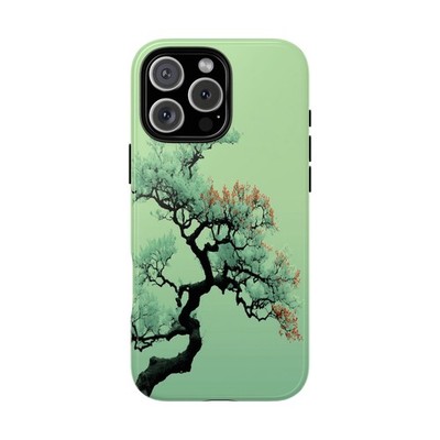 Phone Ink - iPhone | Galaxy | Pixel Case - Teal Green Tree Branch