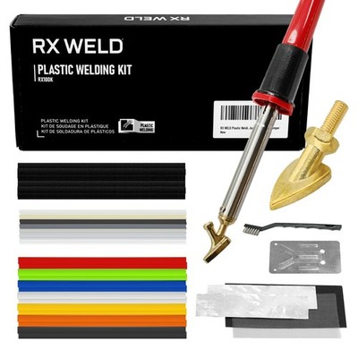 RX WELD Plastic Welding Kit,100W Welder,Plastic Repair Kit for...