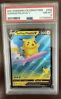 Surfing Pikachu V 008 2021 Pokemon Celebrations PSA 8