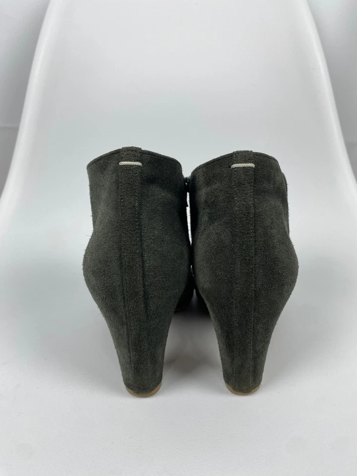 Botines de gamuza Maison Martin Margiela punta abierta talla 38 Foto 4 de 4