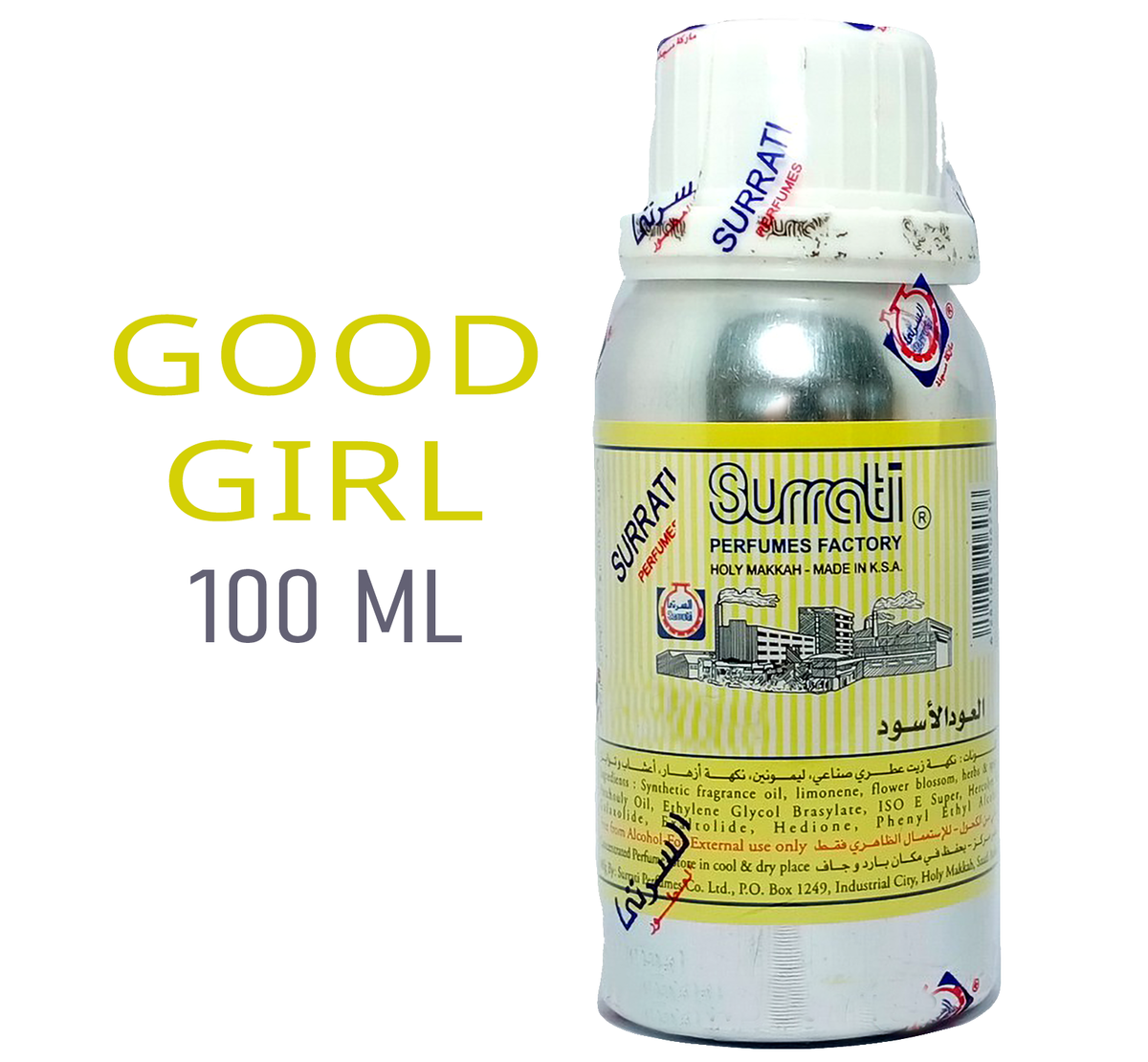 Surrati Oil Perfume Parfum Surrati Original White Oud 6ml Roll-on