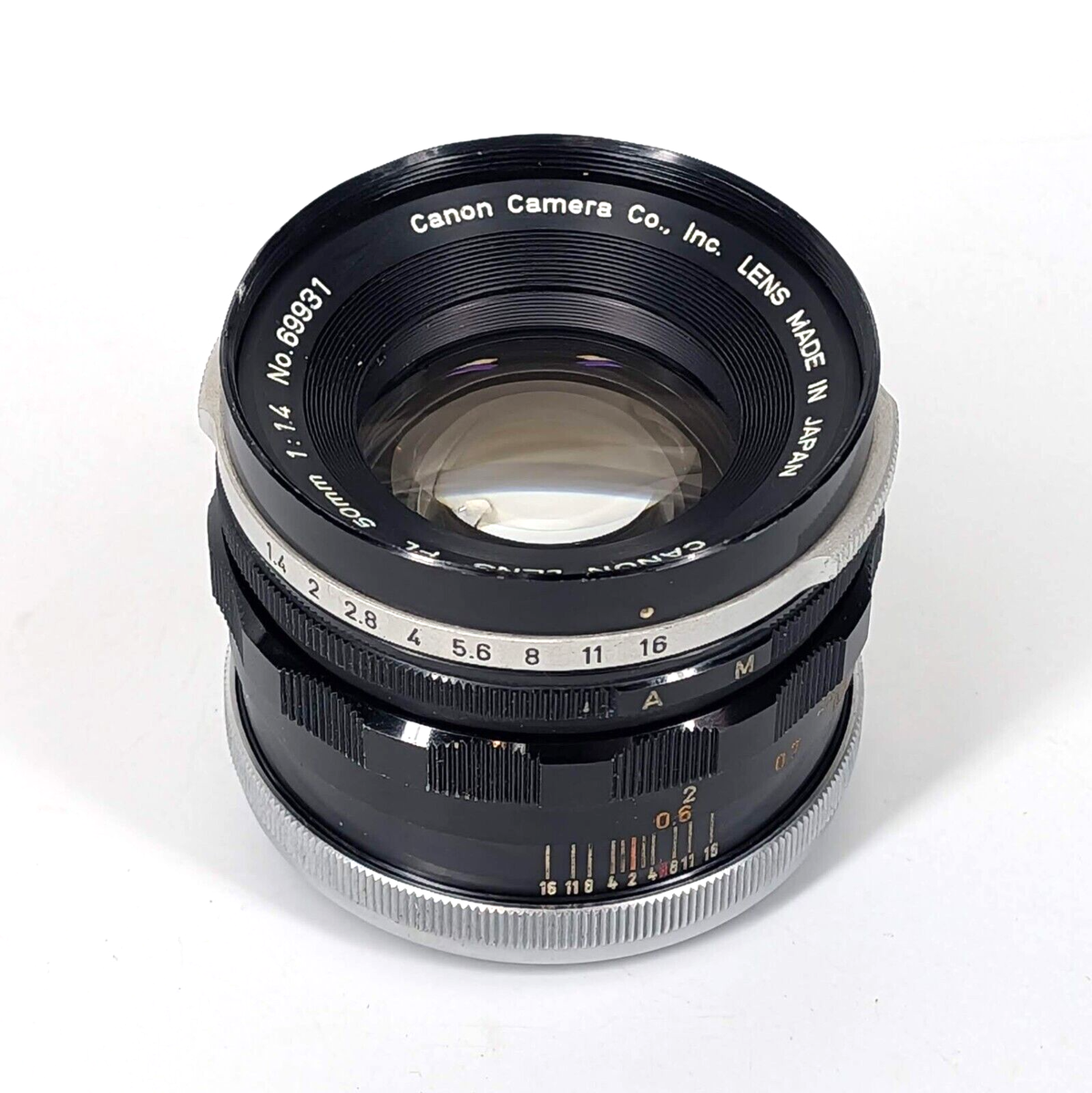キャノン CANON LENS FL 50mm f1.4 Lens #2670 Canon FL 50mm f1.4 Lens Review - Lens Legend