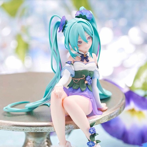 Hatsune Miku Flower Noodle Stopper Figur Flower Fairy Morning Glory FuRyu - Bild 4 von 24