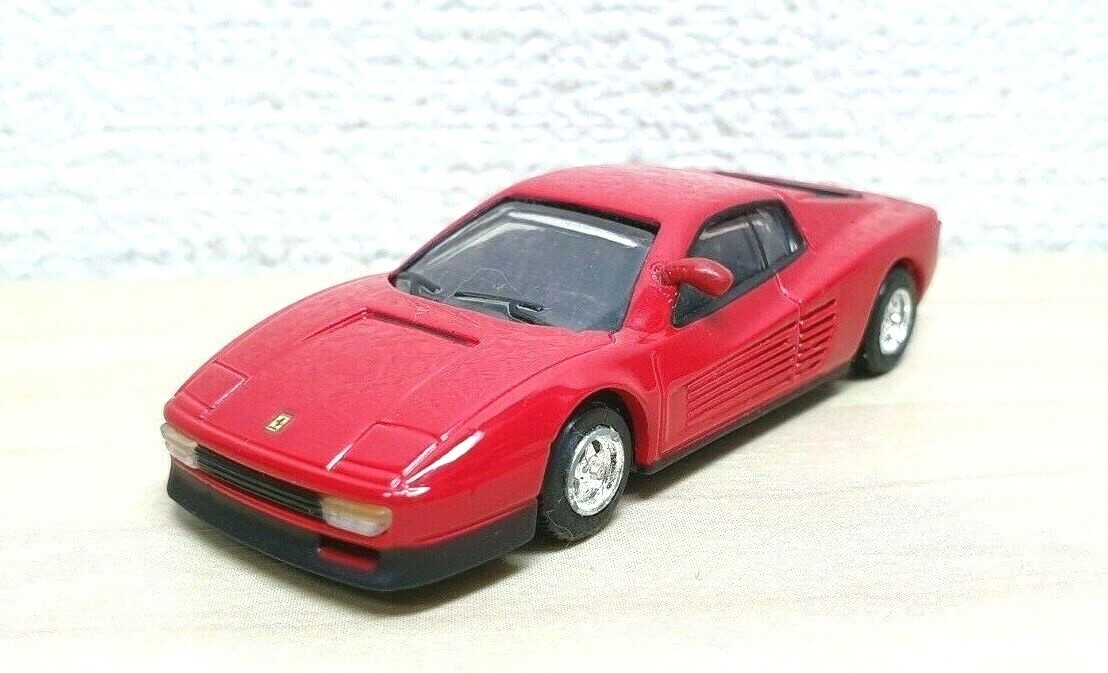 Ferrari Testarossa ミニカー 赤 1/72 Dydo Hot Wheels FERRARI TESTAROSSA RED diecast car