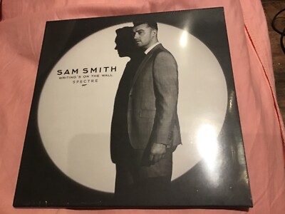 SAM SMITH . WRITING S ON THE WALL . 007 BOND SPECTRE THEME 7  VINYL  MINT SEALED