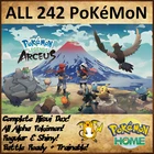Pokemon Legends Arceus Alpha Shiny