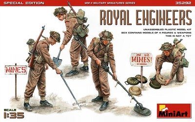 Miniart ROYAL ENGINEERS SPECIAL EDITION KIT 1:35