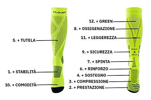 Floky - Calza Running Lunga Biomeccanica Run-Up Long - Foto 7 di 10