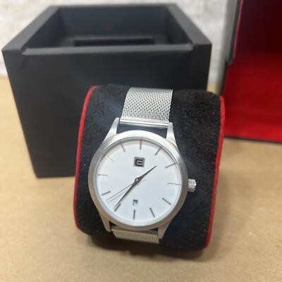 Open Box Rockwell Champlain Watch WGU Engraving Need Battery New Stainless Steel