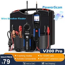VDIAGTOOL V200Pro Power Probe Car Circuit Tester 12V 24V Open Short Analyzer Kit