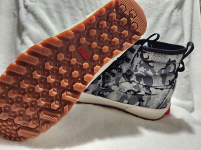VANS Sk8 Hi Goretex MTE 3 Shoes Camo Defcon Boots Mens 8 Womens 9.5 New Mens VANS Sk8 Hi Goretex MTE 3 Shoes White Gray Camo  main image 3