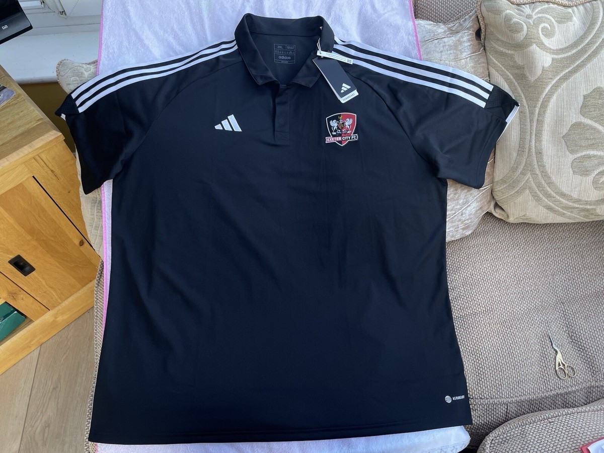 Adidas Exeter City Football Polo Shirt 2024-25 Size XXL Brand New