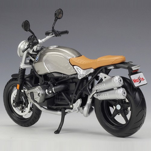 1:12 BMW R nineT Scrambler 2017 Motorcycle Model Diecast Toy Vehicle Boys Toys - Picture 5 of 8